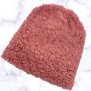 Tucker & Tate Slouch Beanie Hat Cap Faux Fur Cozy Warm One Size Kids Children’s